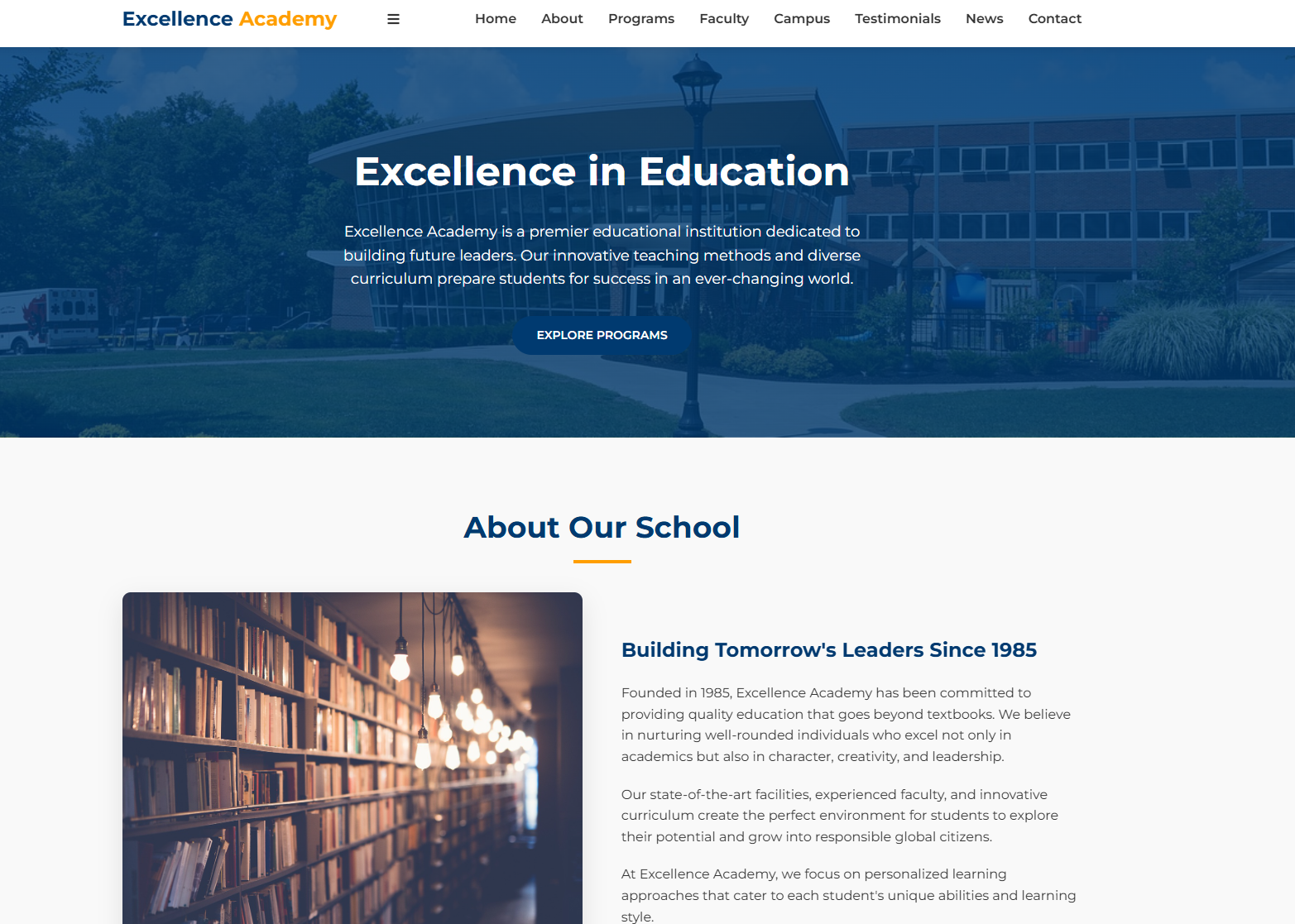 Education Website