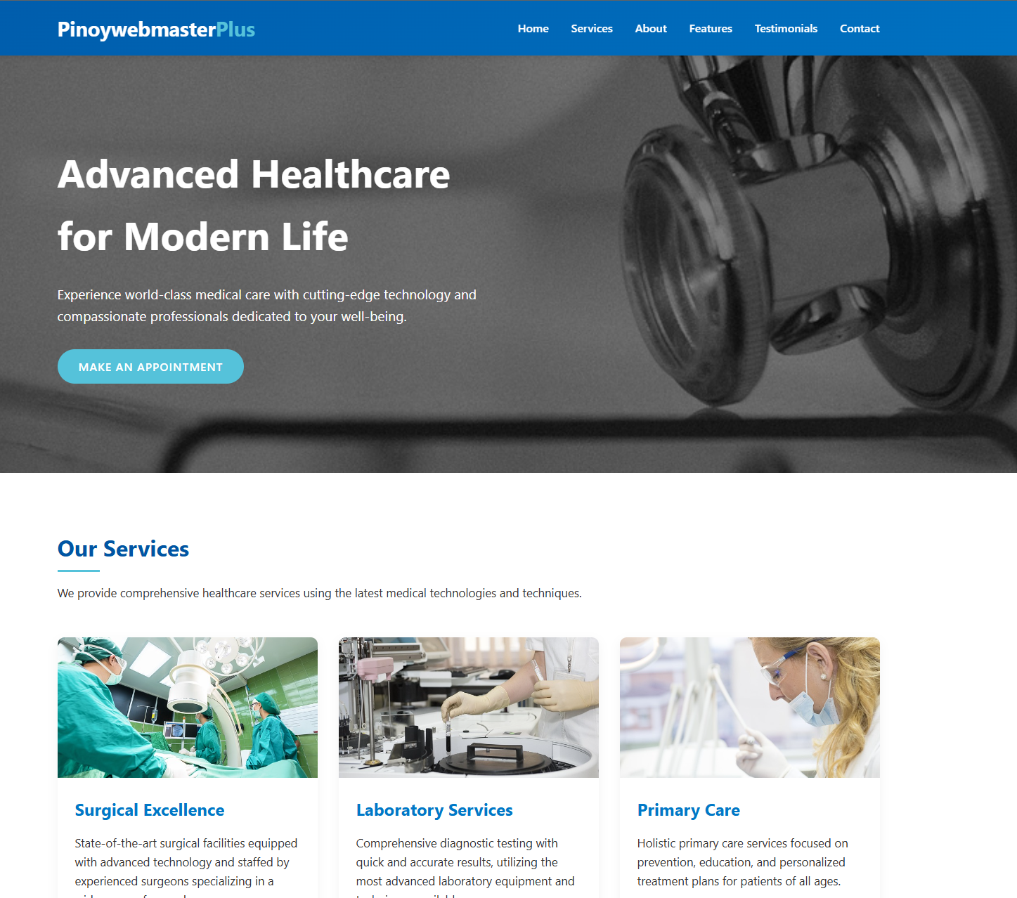 Medical Website